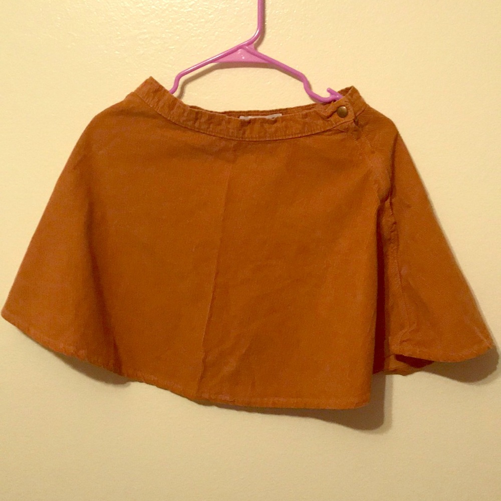 American apparel corduroy skater skirt
